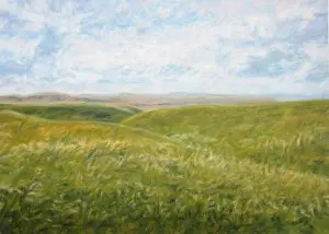 Laureen Marchand Solitude reproduction of original landscape painting