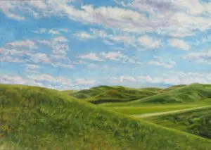 Laureen Marchand Perfect Day reproduction of original landscape painting