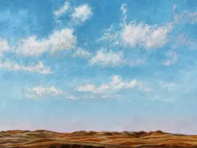 Laureen Marchand The Wide Horizon reproduction of original landscape painting