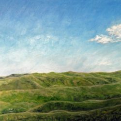 One Cloud Laureen Marchand One Cloud reproduction of original landscape painting